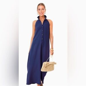 Tuckernuck Blue Long Sleeveless Dress
